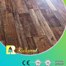 12.3mm E0 HDF AC3 Embossed Oak V-Grooved Laminate Floor